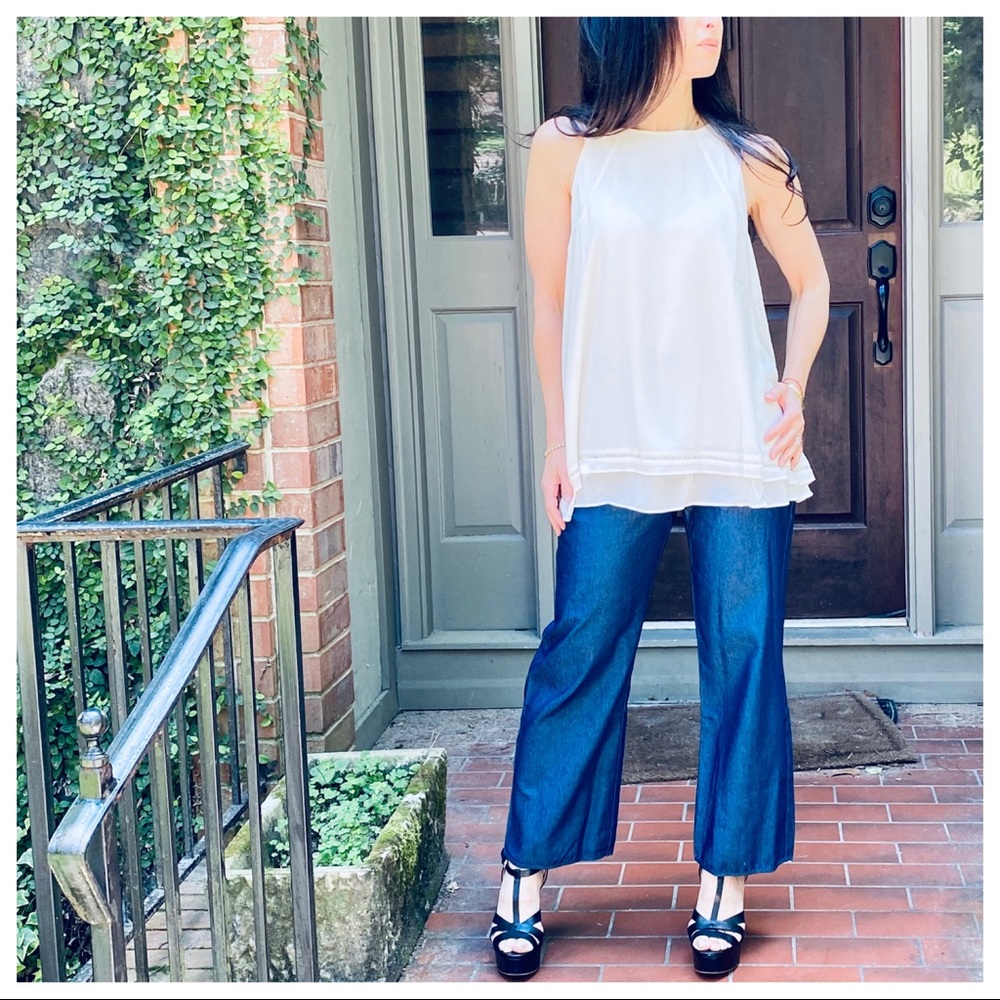 PRETTY LAYERED CHIC SLEEVELESS TOP - Picture 3 of 8